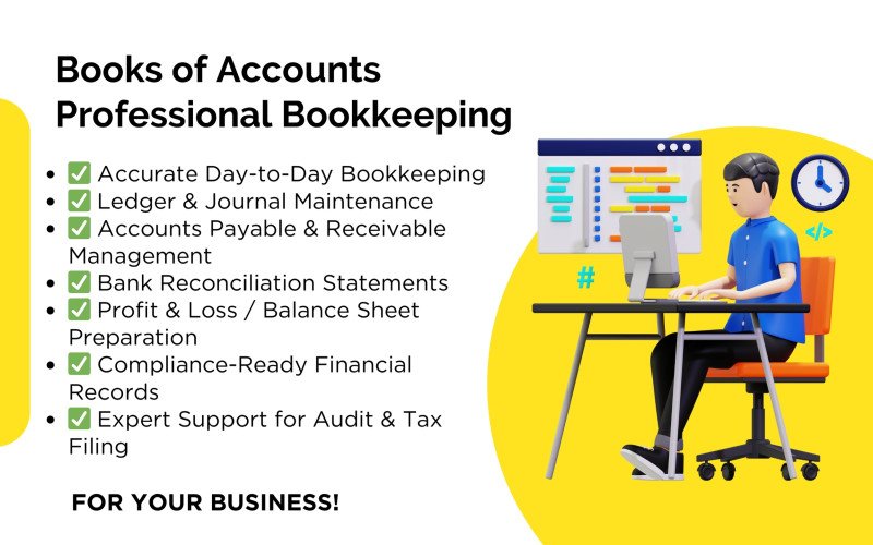 Books of Accounts – Professional Bookkeeping